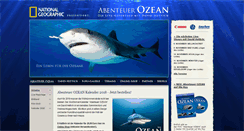 Desktop Screenshot of abenteuer-ozean.de